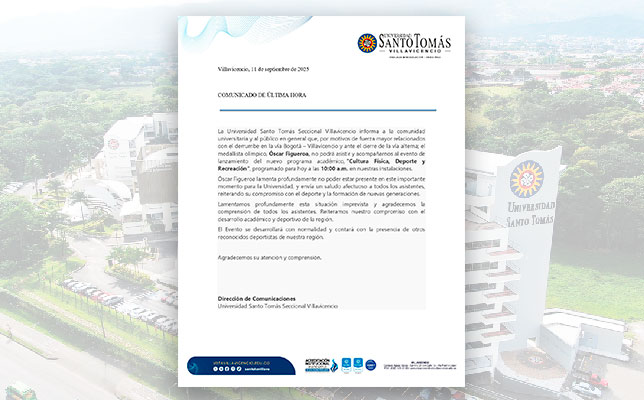 Comunicado Última hora