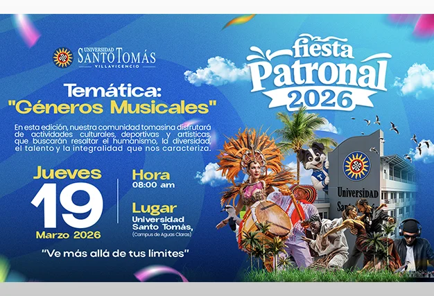 Conozca la agenda de nuestra Fiesta Patronal 2026: Una celebración al ritmo de los géneros musicales